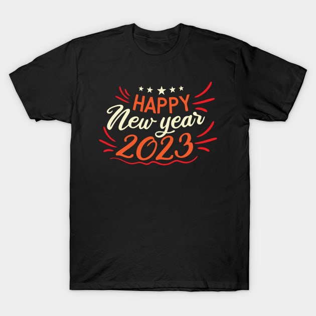 HAVE A MERRY CHRISTMAS - HAPPY NEW YEAR 2023 T-Shirt by levelsart